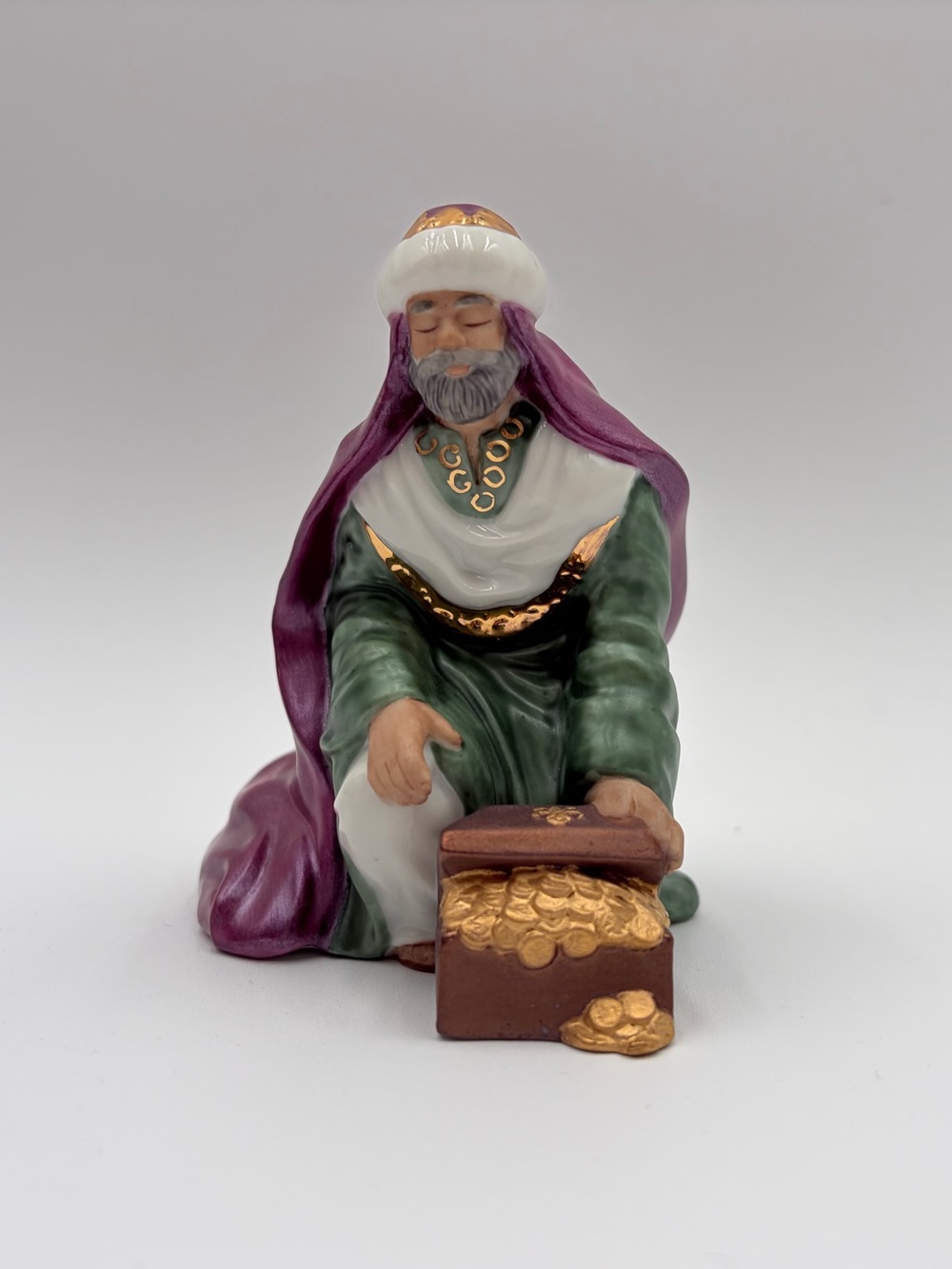 Hallmark Christmas Ornament Blessed Nativity Collection Wise Man Melchior